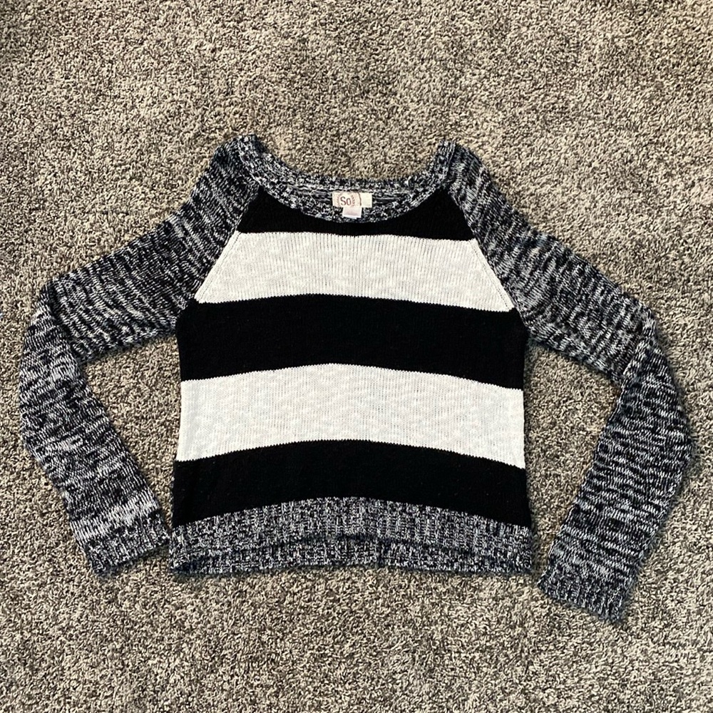 SO long sleeve sweater